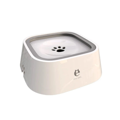 Drinking Water Bowl with Floating Design - Non-Wetting, Non-Skid, Large Capacity