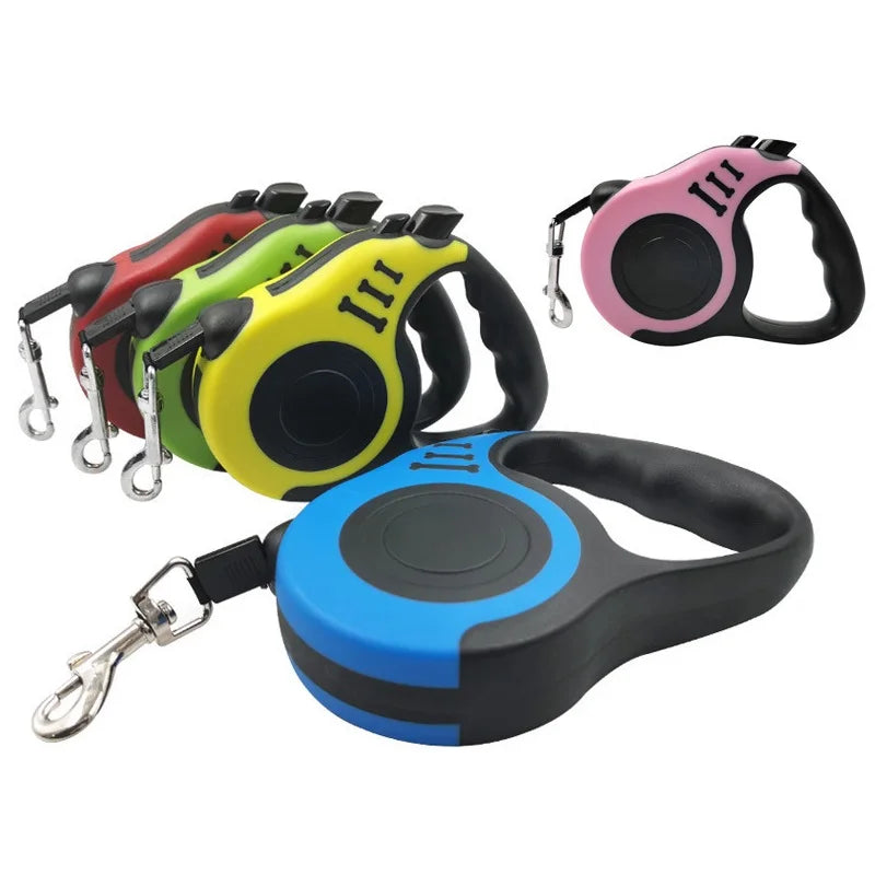 Automatic Retractable Dog Leash - Dual Size Options with Brake & Lock Safety System