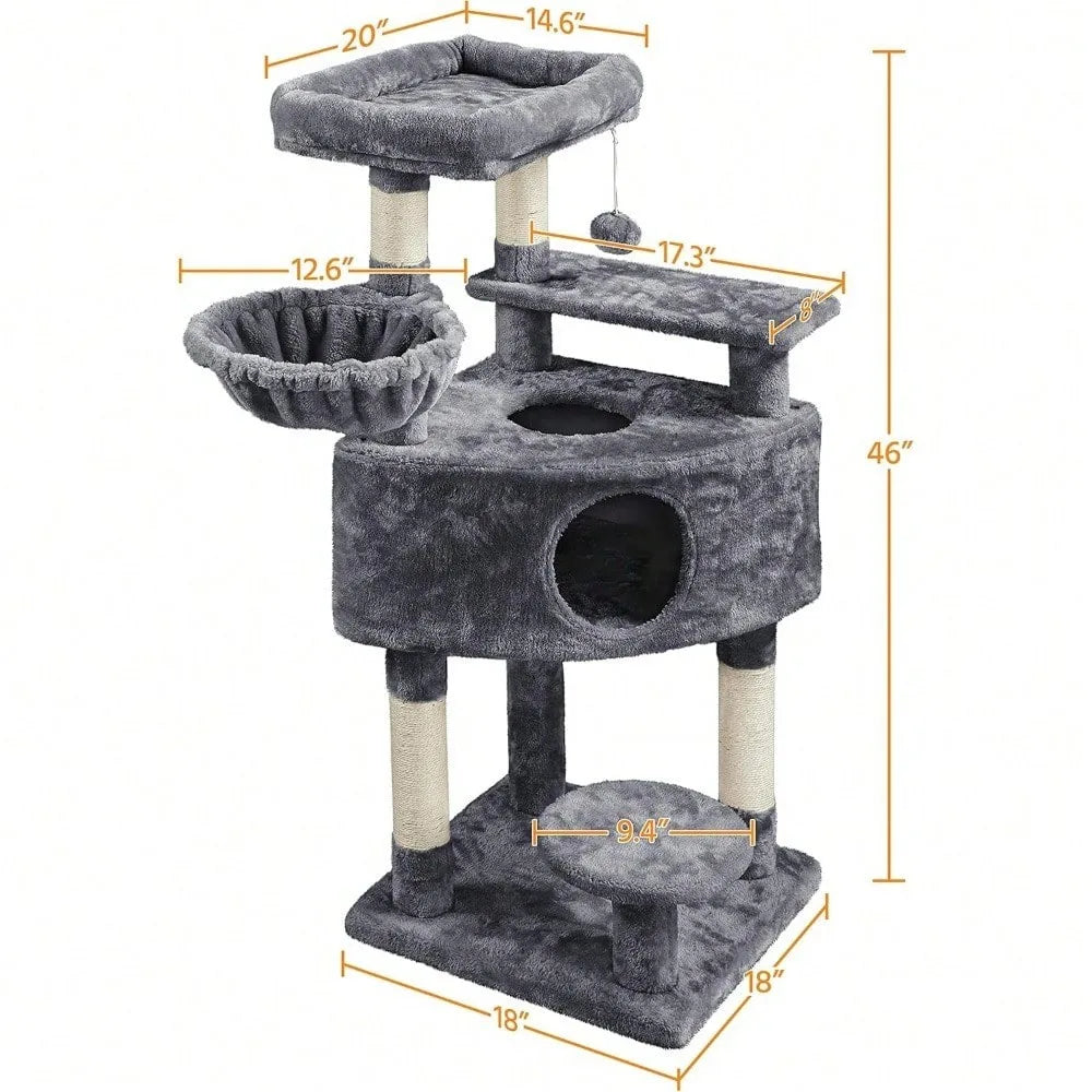 Cat Tree for Large Cats Cat Tower for Indoor