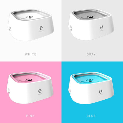 Drinking Water Bowl with Floating Design - Non-Wetting, Non-Skid, Large Capacity